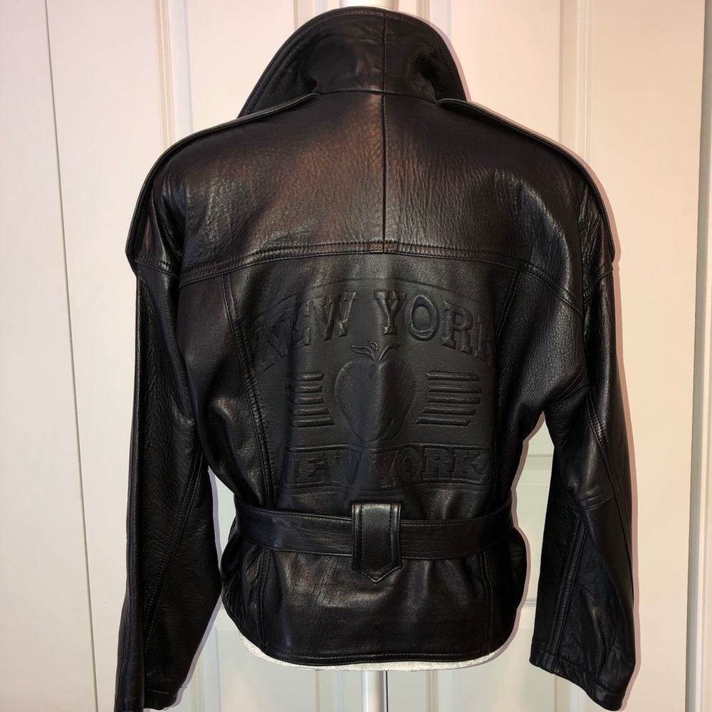 Lambskin Motorcycle Jacket - Picture 6 of 7